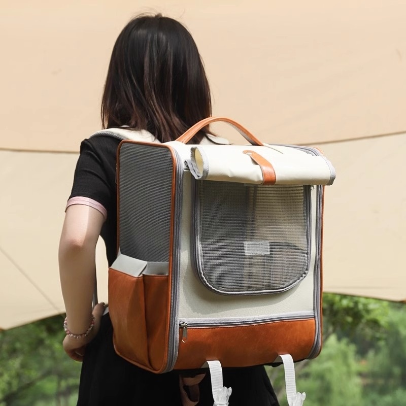 Cat Bag Portable Cat Backpack Backpack For Cats And Dogs Anti-stress