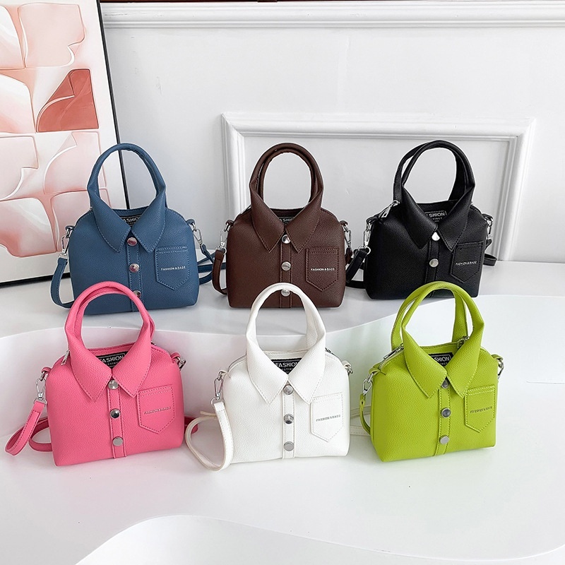 Personalized Small Bag Mori Style Soft Girl Stylish Fashion Design Y Portable Crossbody Shirt Small Square Bag