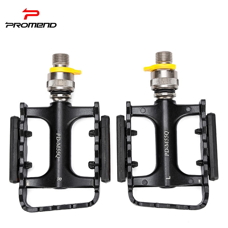 PROMENDBicycle Pedal Quick-release Aluminum Alloy Bearing Bearing Mountain Bike Folding Bike Pedal Board