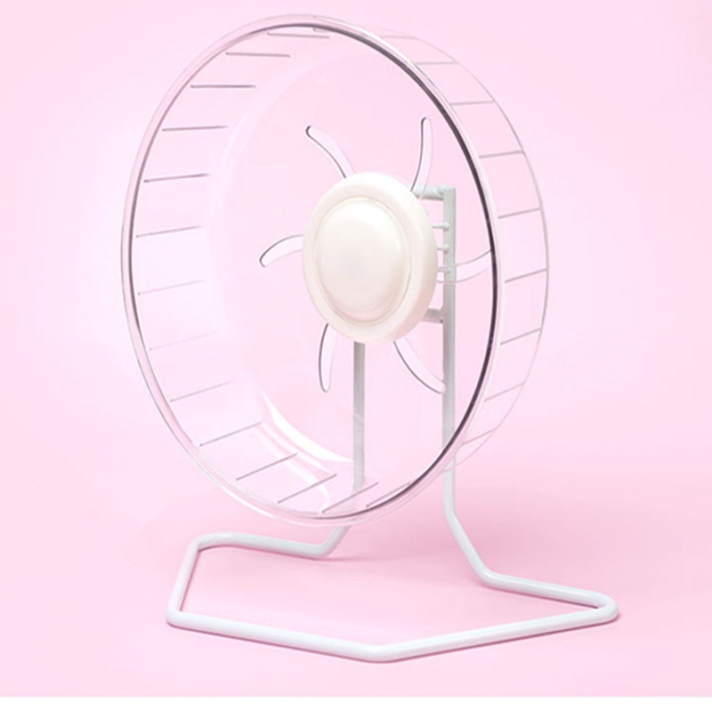 Pet Hamster Running Wheel Ultra-quiet Transparent Extra Large Roller Golden Bear Sports Treadmill Toys Supplies