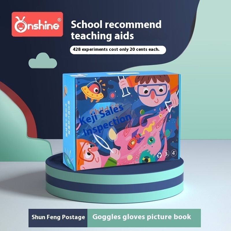 Children's Science Experiment Set Toys Kindergarten Primary School Students Science And Technology Invention Small Production Equipment Handmade Material Package