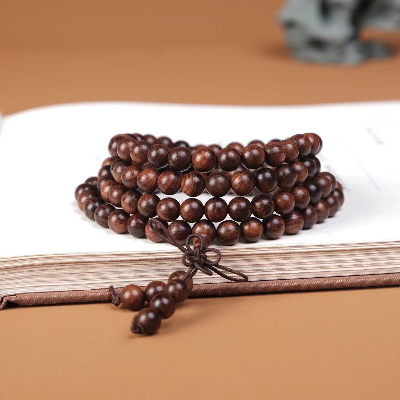 Black Rosewood Bracelet Natural Rosewood Bracelet For Men And Women Buddhist