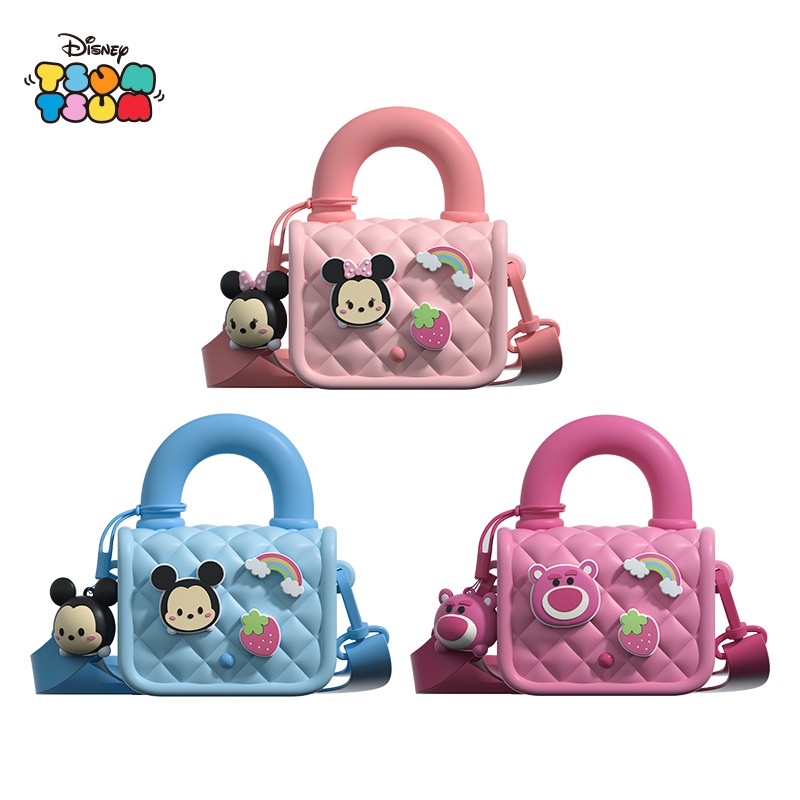 Cute Strawberry Bear Children's Crossbody Bag,Princess Handbag,Single Shoulder Storage Coin Purse