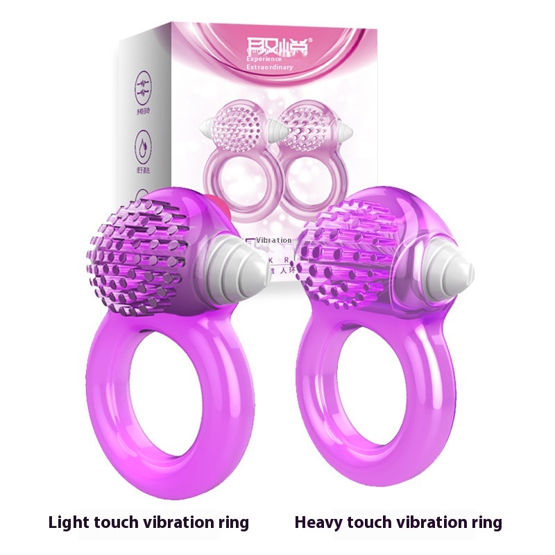 Pleasing Light Touch And Heavy Touch Vibrating Ring For Men To Lock And Share For Couples, Sexy And Tight Adult Products