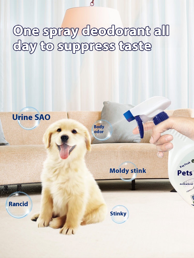 Pet Deodorant, Sterilization And Disinfection Artifact, Indoor Air Removal Of Urine Smell, Cat And Dog Spray, Cat Litter Deodorant