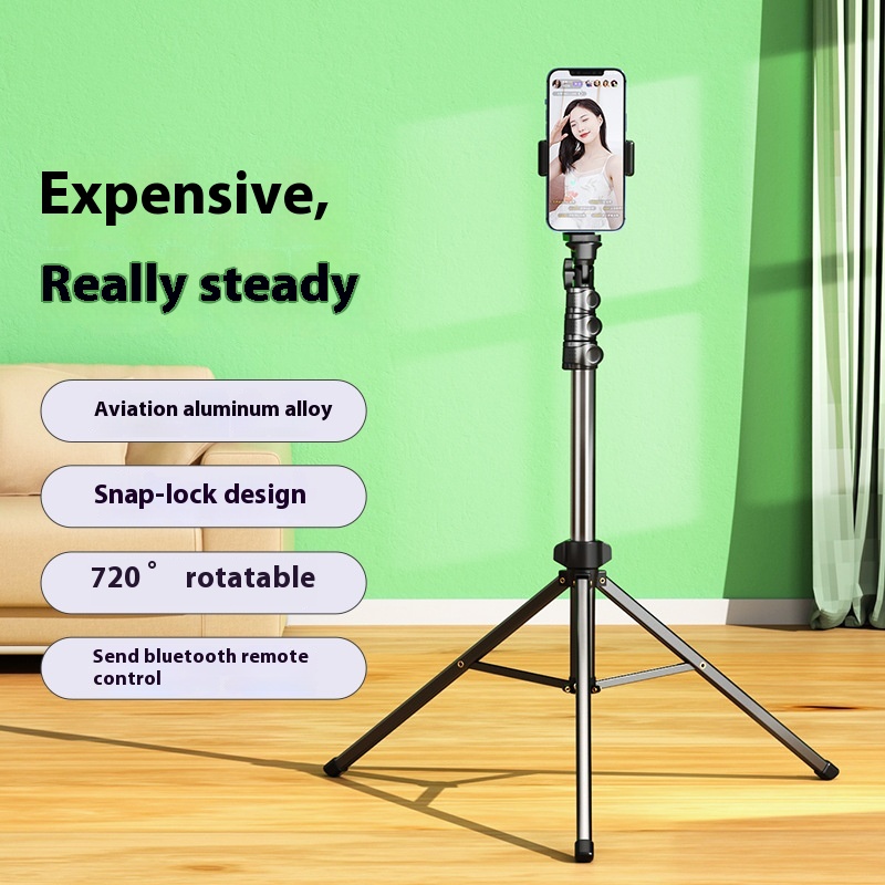 落地支架户外自拍杆激光射灯固定支架 V R全景支架