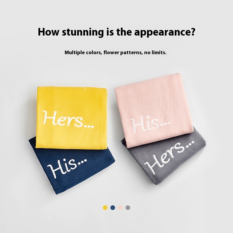 []Sanli Towel Pillow Cover Pure Cotton One Pair European Gauze Pillow Cover Simple Nordic Cotton Pillow Cover