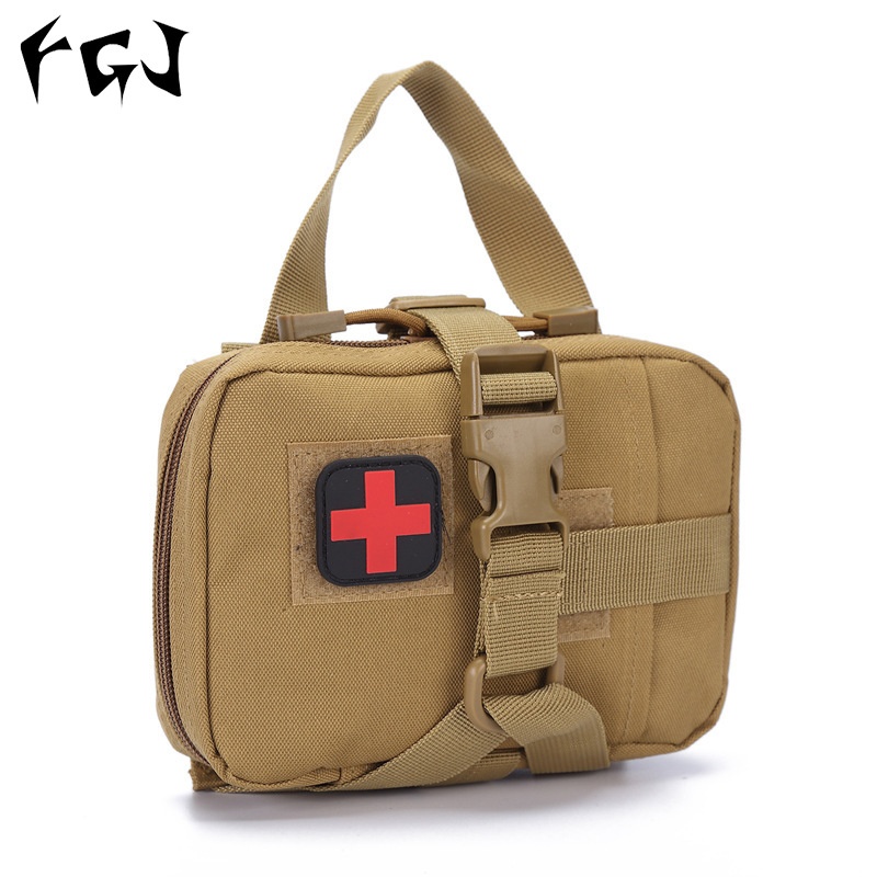 Outdoor Tactical Molle Medical Bag Outdoor Tool Kit Sports Accessories Bag Tactical Bag First Aid Bag Hanging Bag
