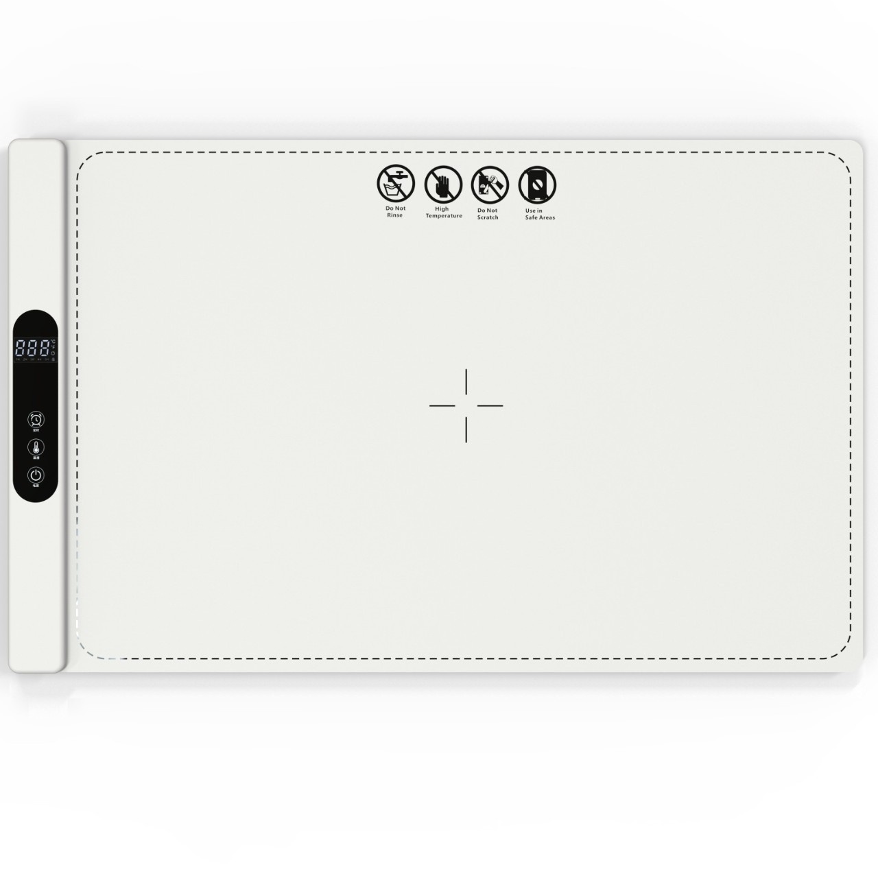 长方形暖菜板热菜热饭盘防滑餐桌加热恒温柔性硅胶可卷可折叠收纳