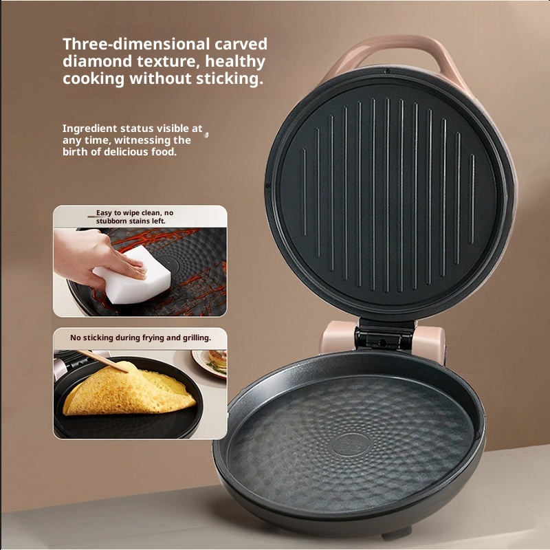 Electric Cake Dang Household Double-sided Heating Multifunctional Electric Cake Stall Deepening And Increasing Style Deepening And Increasing Mini Electric Cake Dang