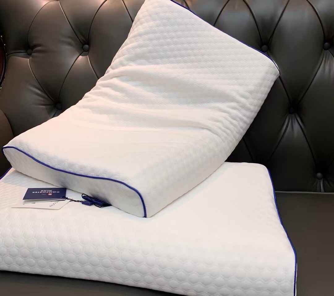 EUThailand Latex Pillow Adult Cervical Vertebrae Protection Pillow Core Single High And Low Massage Pillow S