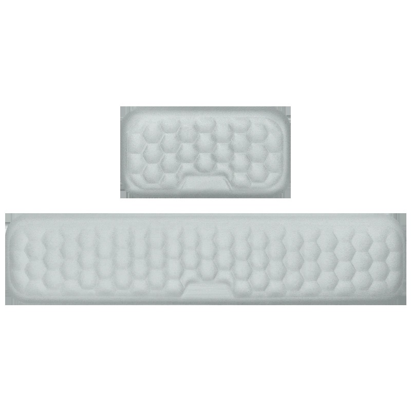 Slow Rebound Memory Foam Wrist Rest Mouse Pad,Keyboard Wrist Support,Silicone Mouse Wrist Rest