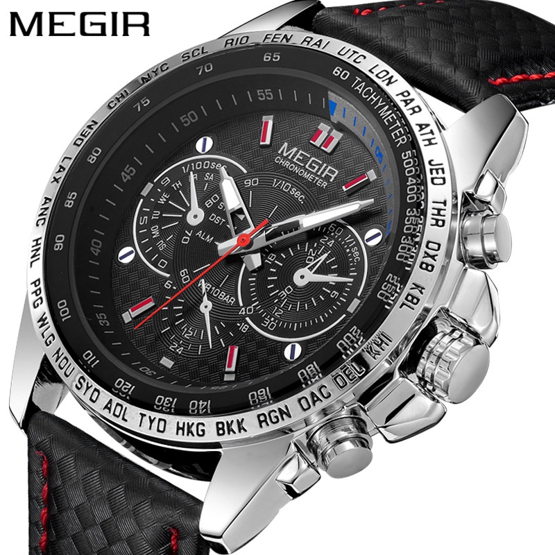 MEGIRMen's Sports Watch-Luminous Men's Wristwatch