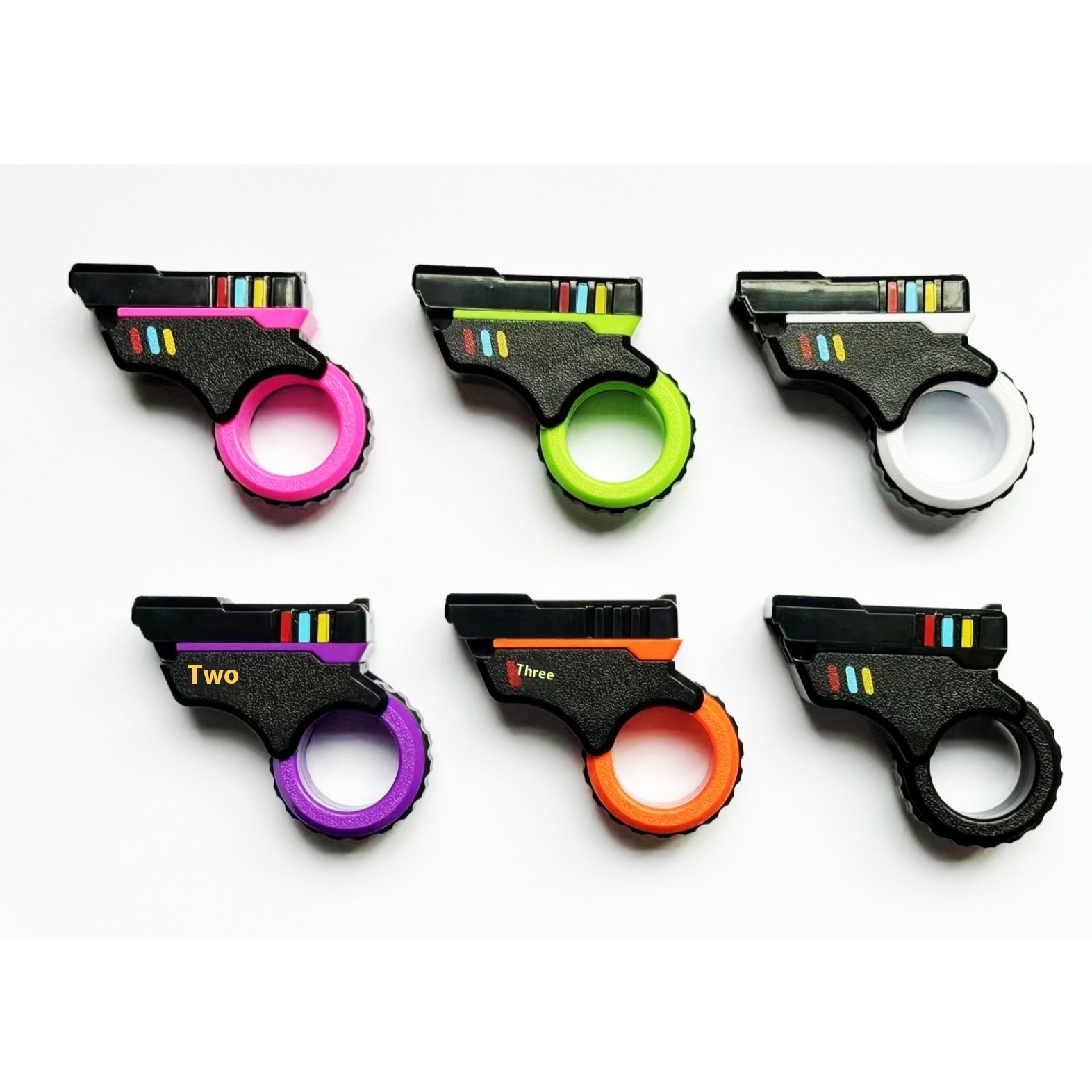 Azu SE Explosions Decompression Toy Composite Push Card Multifunctional Decompression Magnetic Attractor Plus Ratchet EDC Paragraph Tide