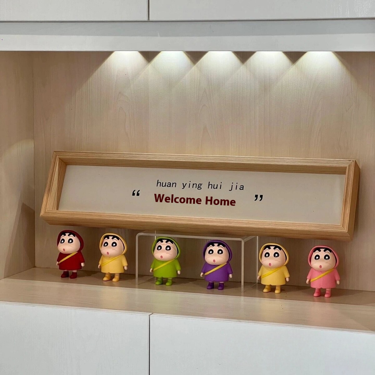 【新家的一百个快递】欢迎回家入户门玄关桌面摆件家居装饰品
