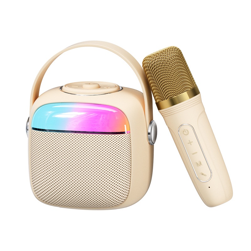Portable Microphone And Speaker Integrated Machine For Singing Karaoke Wireless Bluetooth Portable Speaker