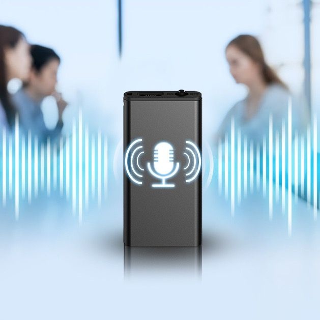 Q1 Encrypted Long-time Voice Recorder Mp3ai Intelligent High-definition Noise Reduction Remote Control Voice Recorder