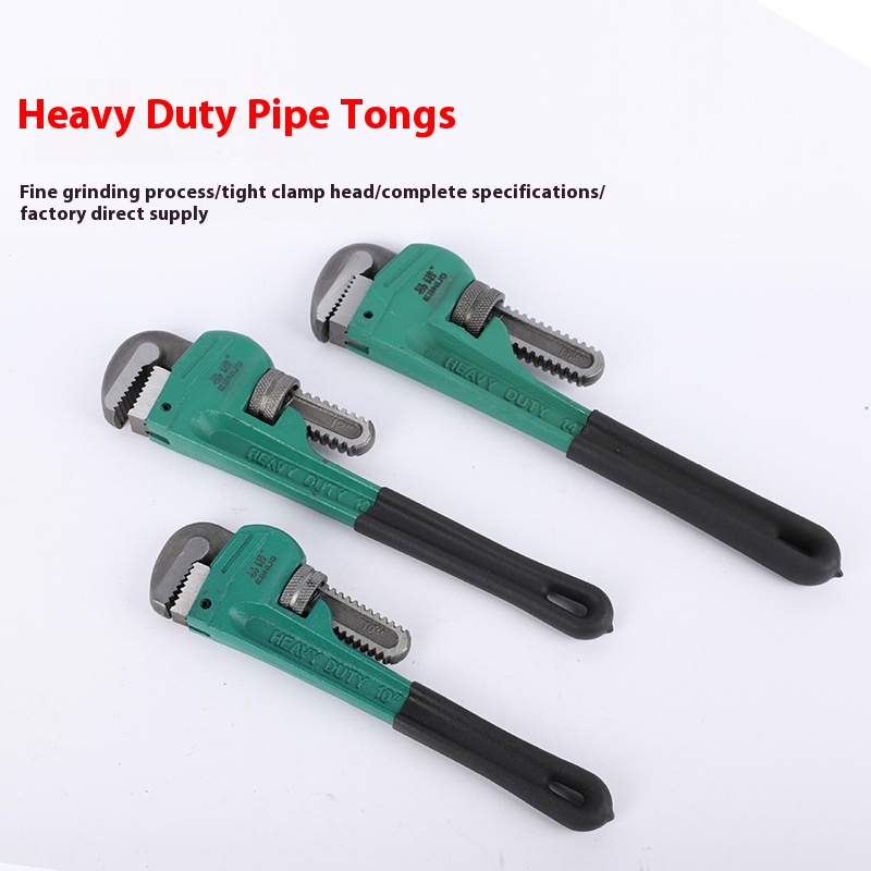Eno12-42 Inch Multi-specification American Pipe Clamp Heavy-duty Plastic-coated Water Pipe Clamp Pipeline Repair Wrench Pipe Clamp