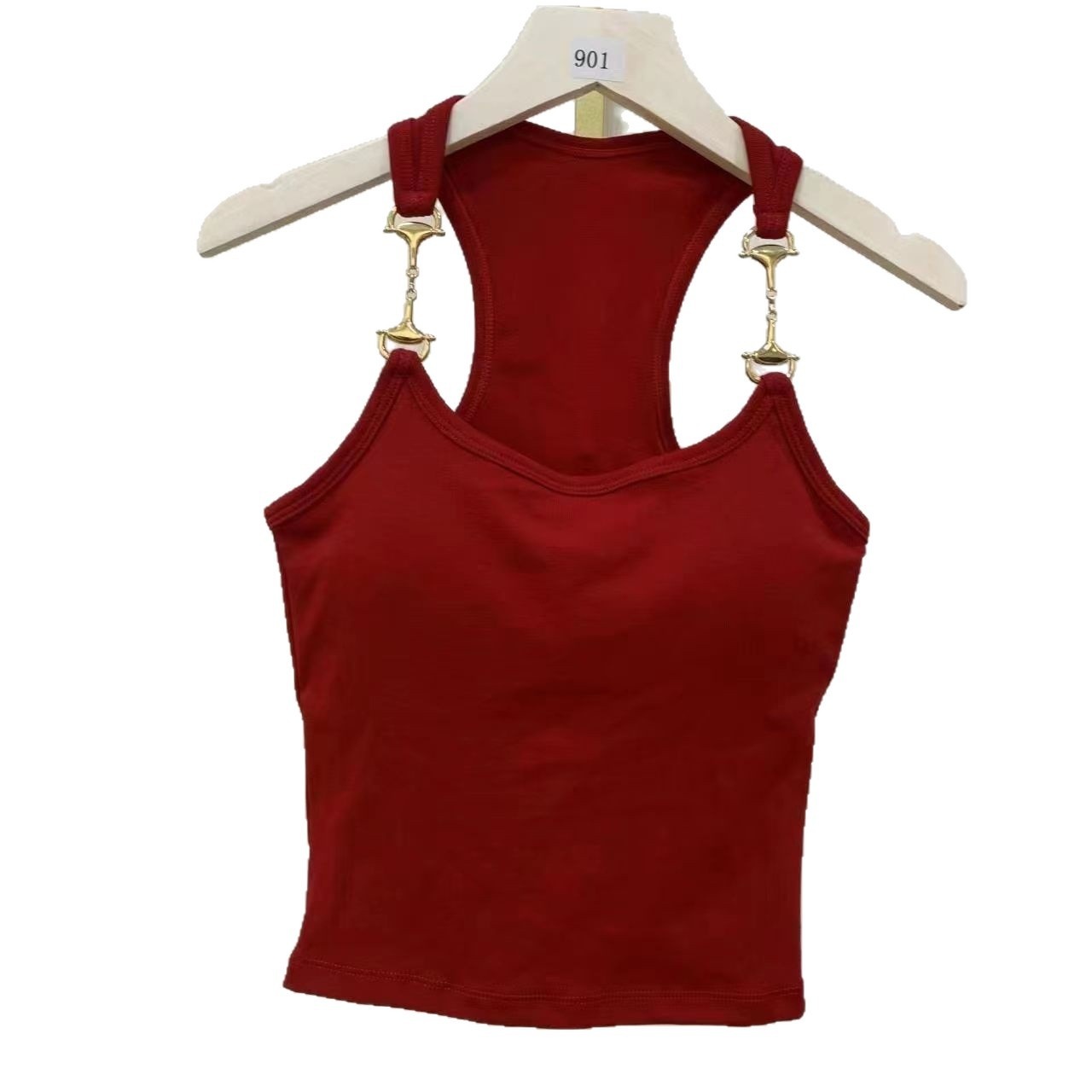 Sleeveless Short Camisole For Outer Wear