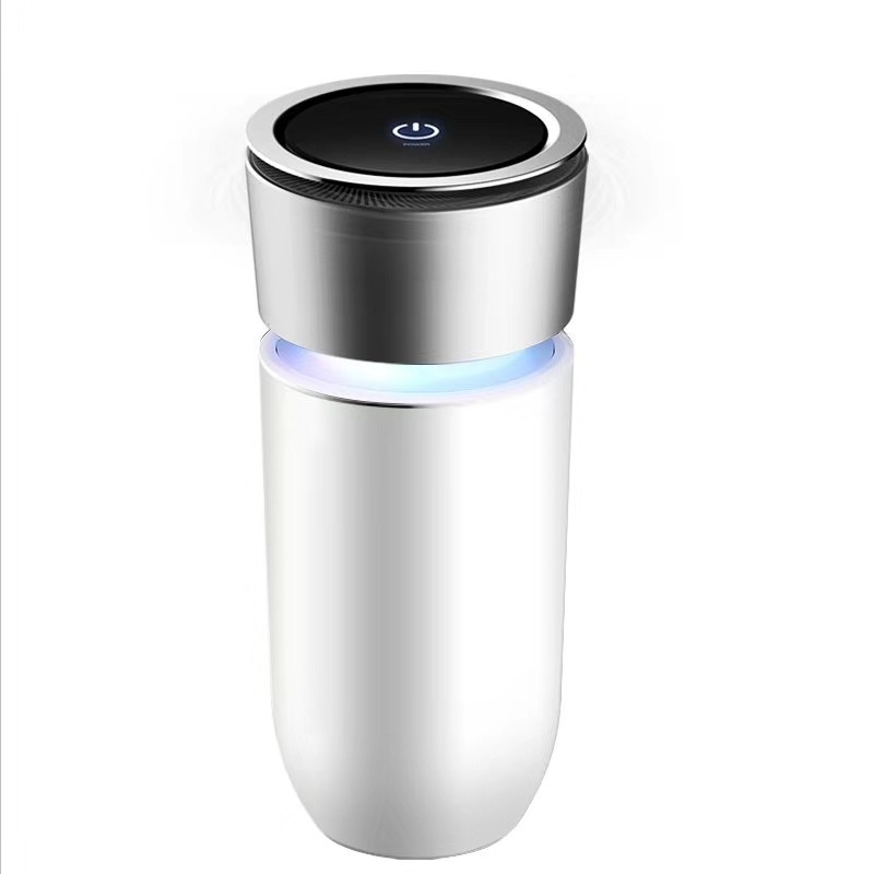 U S B Car Air Purifier, Cup-shaped Car, Aldehyde Removal Air Filter, Dust Removal, Smoke Removal, Small Household Appliances