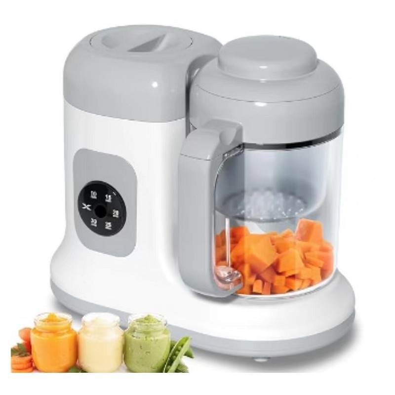Baby Food Machine Steaming,Mixing And Blending Multi-function Timing Food Processor Pureeing And Juice Squeezing Fully Automatic Mixer