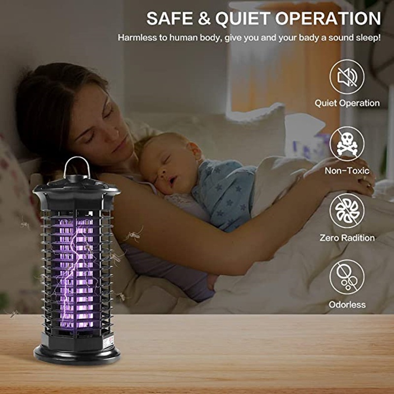 Indoor And Outdoor Courtyard Electricect Killer110-220 VMosquito Catcher11 WPhysical Household Electronic Mosquito Killer Lamp