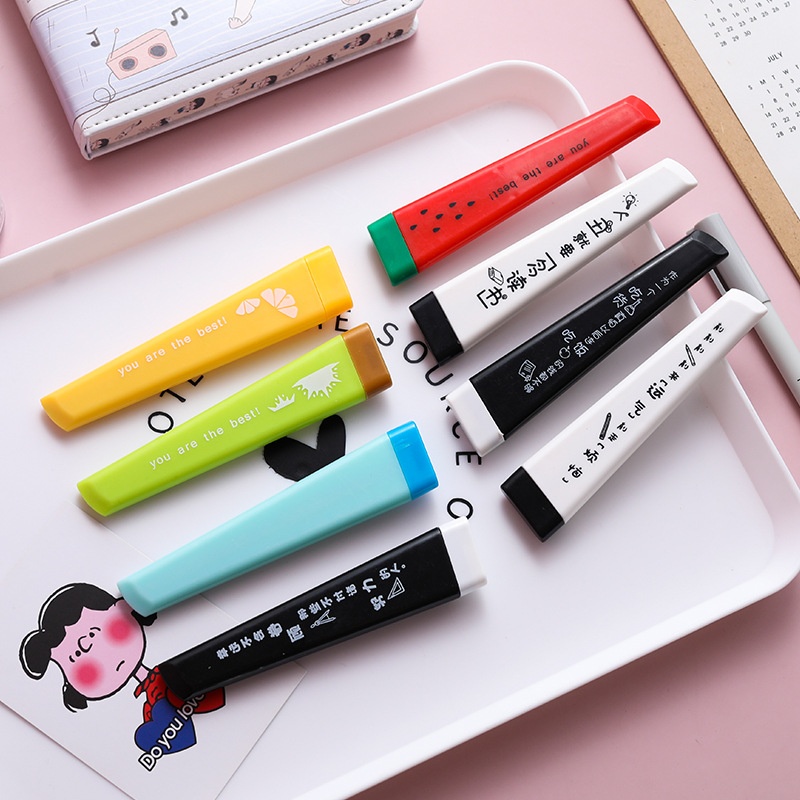 Creative Simple Text Large Metal Utility Knife Express Unpacking Paper Cutting Film Knife Fine Packaging