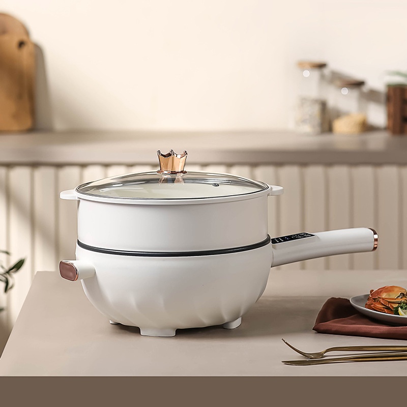 All-in-one Electric Pot For Cooking,Household Non-stick Multi-function Electric Hot Pot,Electric Cooking Pot