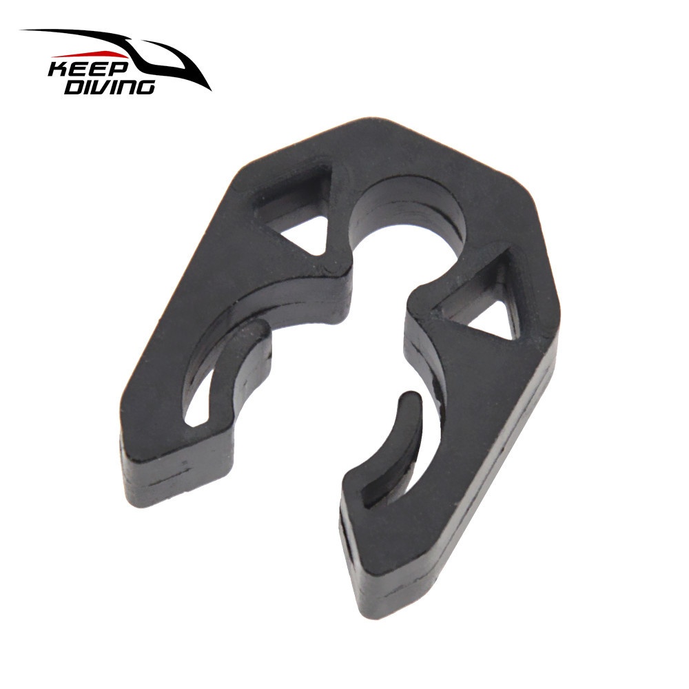 Diving Quick Release Pipe Clamp Spare Second-stage Head Fixed Buckle Pressure Gauge Hanging Accessories Hose Clamp HC-582