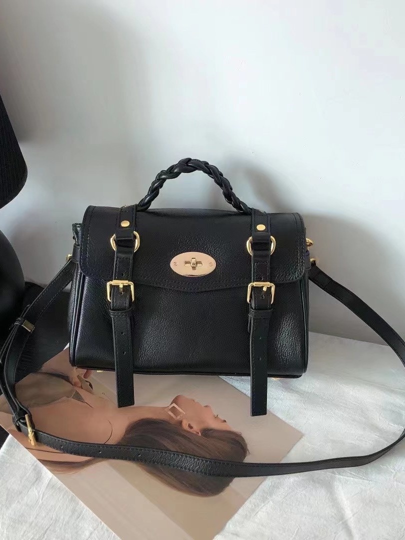 Cambridge Bag Vintage Genuine Leather Crossbody Women's Bag Autumn And Winter Fashion Bag Shoulder Bag Fashion Top Layer Cowhide Handbag Bag For Women