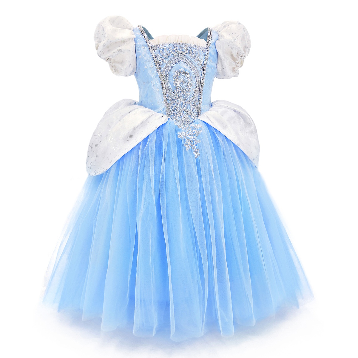 Cinderella Princess Dress Children's Elsa Princess Dress Ice And Snow Performance Costume Halloween Children's Costume