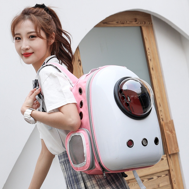 Cat Bag Space Capsule Backpack Pet Backpack Outdoor Portable Bag Cat School Bag Transparent Cat Bag Cat Supplies Cat Cage