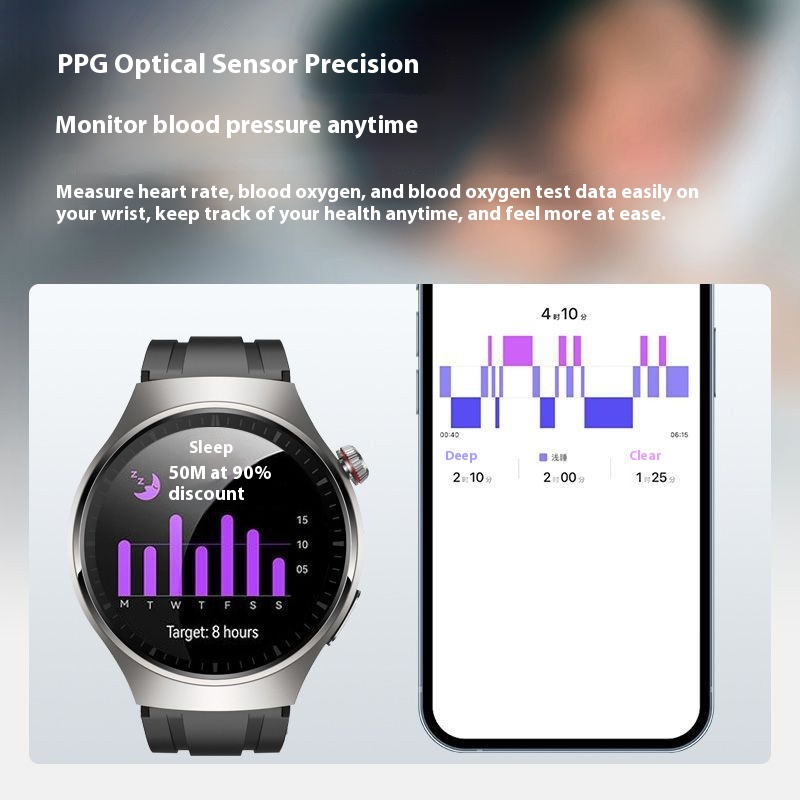 Explosions GT9pro Smart Watch Sports Non-invasive Blood Sugar Heart Rate Payment Sports Bracelet A Generation Of Hair