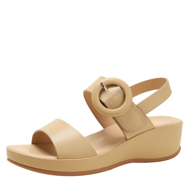 Fashionable And Versatile Comfortable Wedge Heel Sandals For Women