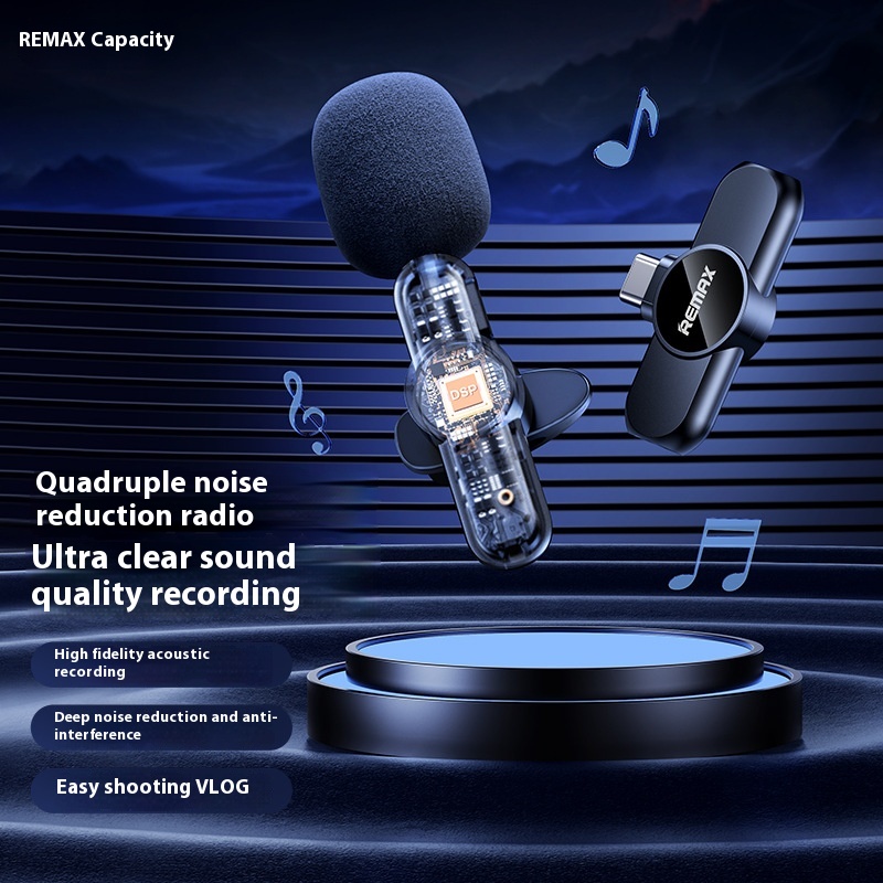 Network Microphone Microphone One Drag Two Microphone Microphone Wireless Collar