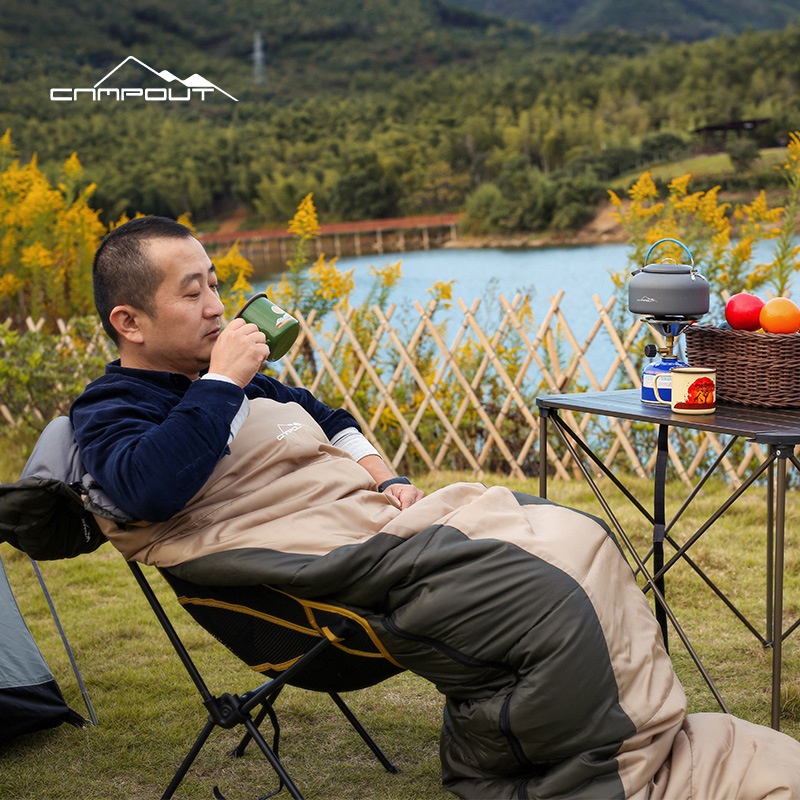 CAMPOUTOutdoor Sleeping Bag Camping Sleeping Bag Mummy Warm Dirt-proof Camping Sleeping Bag Winter Windproof And Waterproof