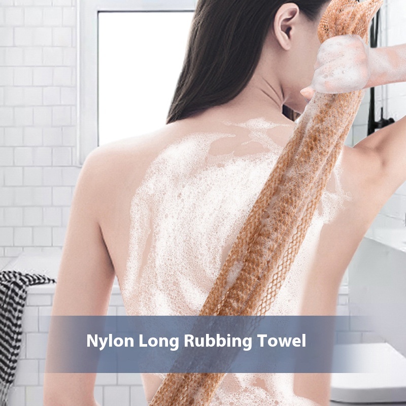 Network Bath Strip Scrub Towel Artifact African Bath Towel Decontamination Strip Seconds Change Bath Ball Easy To Use