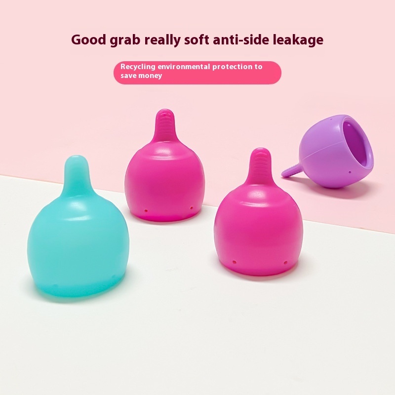Women's Menstrual Care Anti-leakage Menstrual Cup Portable Sports Reusable Silicone Menstrual Cup