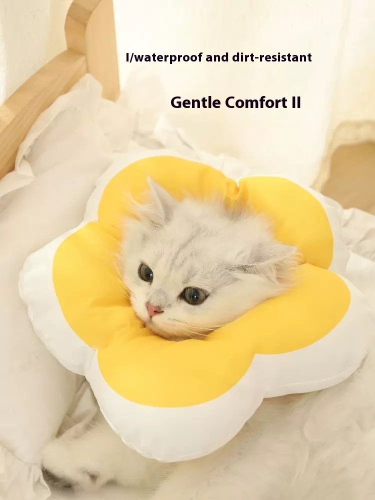 Pet Elizabethan Collar Cat Collar Neck Anti-licking Dog Collar Shame Collar Sterilization Headgear Accessories Soft Ring