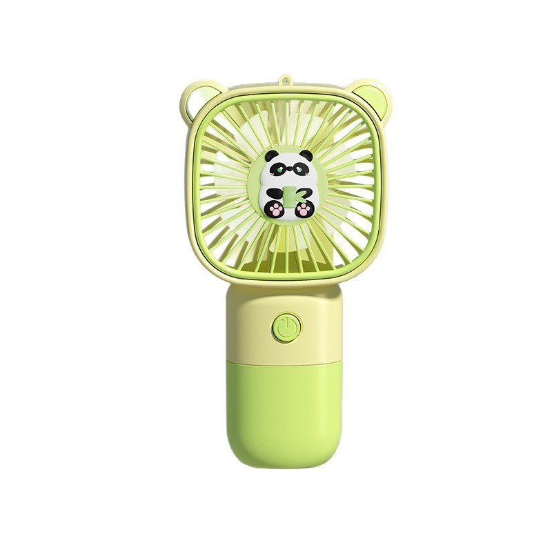 Panda Handheld Small Fan Cute Cartoon Mini USB Electric Fan Small Portable Desktop Fan
