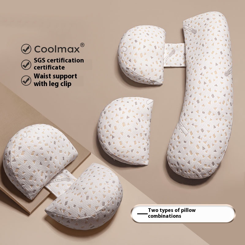 Multifunctional Pillow For Pregnant Women Waist Protection Side Sleeping Pillow Abdomen-supporting Pillow Sleeping Side Sleeping Pillow Head Pregnant Women Sleeping Side Sleeping Artifact