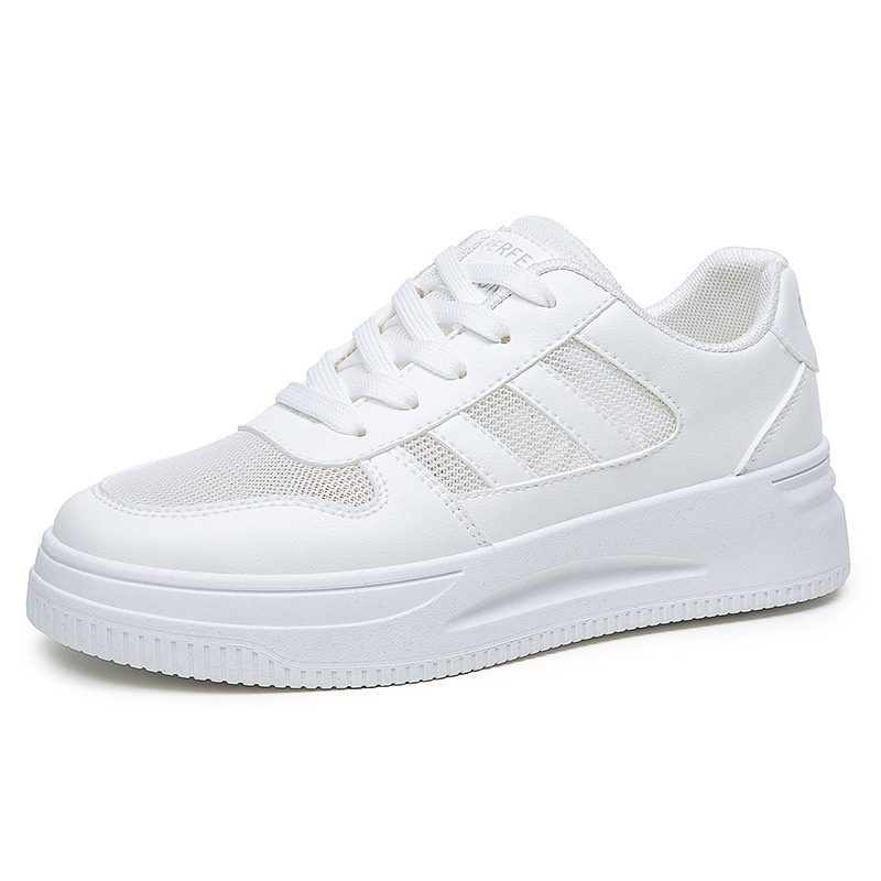 Breathable Thick-soled Lightweight White Shoes Women's Summer Explosions Mesh Casual Sneaker Y All-match