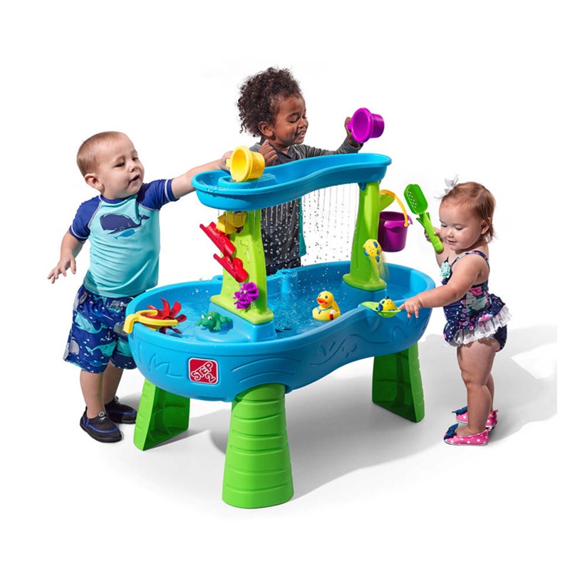 Children's Water Curtain Waterfall Water Play Table Play Pool Play Sand Table Beach Toys Indoor And Outdoor