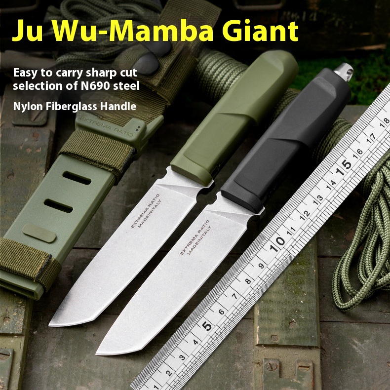 Extreme Wuli Mamba Giant Outdoor Knife Camping Style Fruit Knife Sharp Portable Tactical Knife