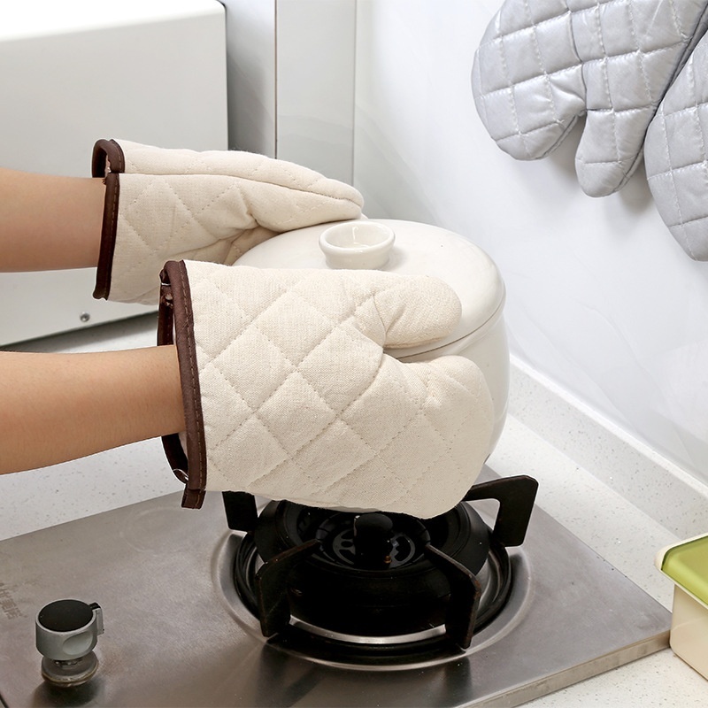 A2501 Thickened Oven Mittsulated Mitts Cotton Oven Baking Mitts Ovenulated Mitts
