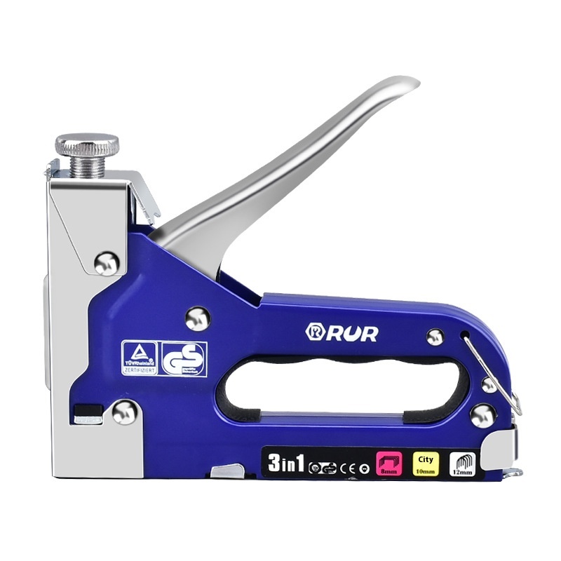Stock Manual Three-in-one Nail Gun One Gun Three-purpose Nailing Door Nail T-type U-type Nail Multi-purpose Nailing Machine