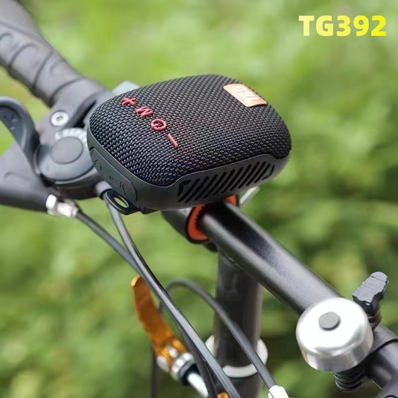 TG392 Outdoor Riding Fixed Bracket Heavy Bass Portable Audio Card Mobile Phone TWSBluetooth Speaker