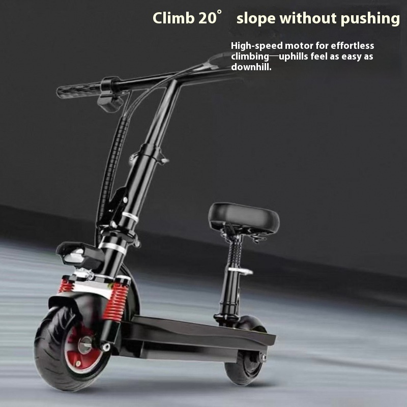 电动滑板车成人上班可折叠代步车轻便女小型便携电动车迷你电动车