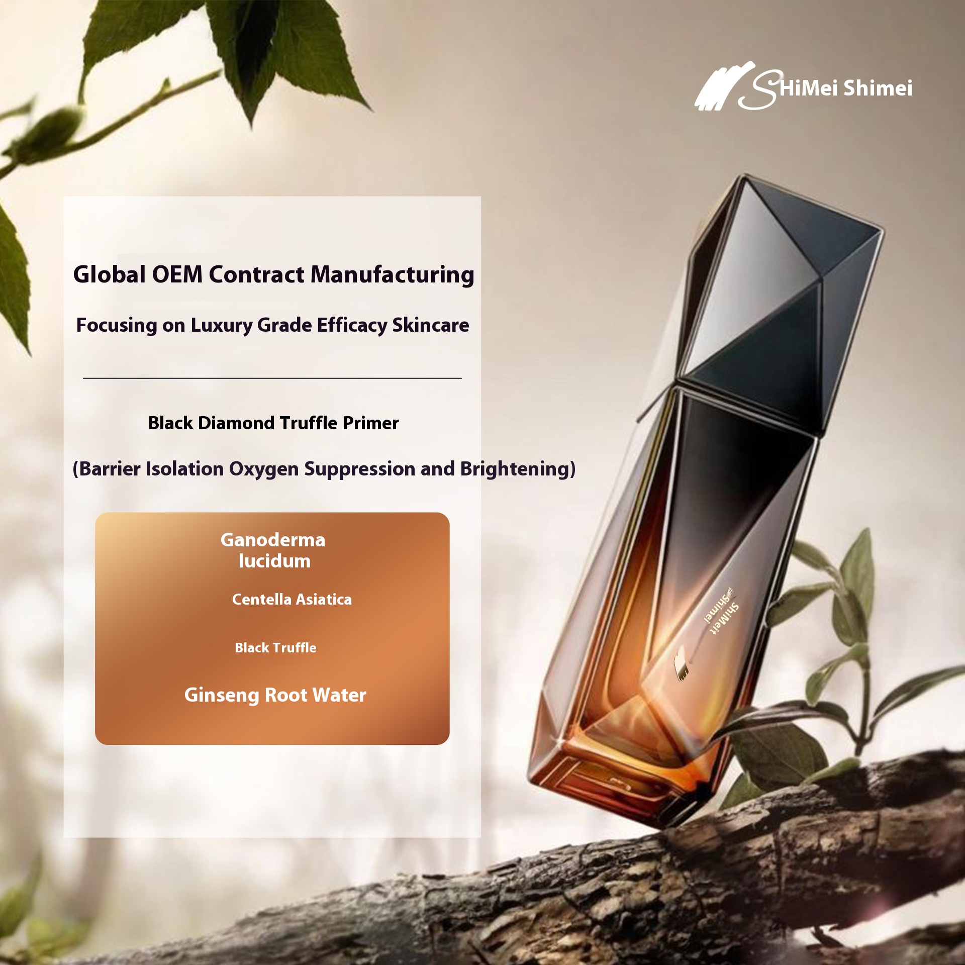 Oem Black Diamond Truffle Isolation Cream Pre-Makeup Moisturizing Isolation Makeup Primer Concealer Makeup Cream Oem