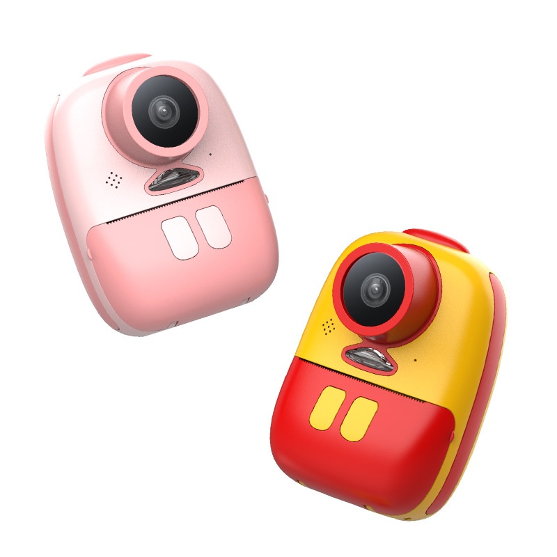 Dual-lens Children's Polaroid Printing Digital Camera Mini SLRSports Photography Camera Can Take Pictures Toys